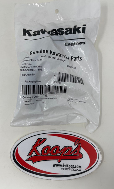 Kawasaki Outlet Tube (921927090), 921927090, 92192-7090