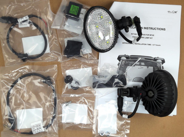 Genuine OEM LS Tractor Front Work Lamp Kit for MT232, MT242 Models (20177435)