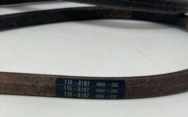 Exmark / Toro Deck V-Belt (116-8187), 116-8187, 1168187
