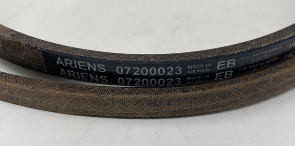 Ariens / Gravely 52" - 54"  Deck PTO Wrapped V-Belt (07200023), 07200023