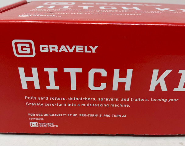 Gravely Hitch Kit ZT-HD, Pro-Turn Z, and Pro Turn ZX (79108500), 79108500