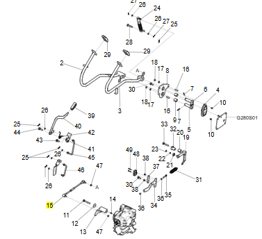 LS Tractor ROD ASSY-G292 (40297693)