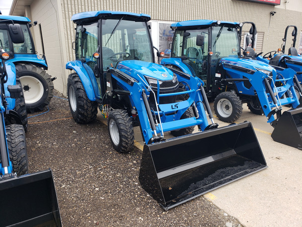 LS Tractor MT242HEC - 42.5HP Yanmar Diesel  with Heat/AC & Front Loader over 2,500lbs lift