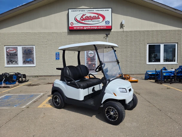 2027 Club Car Onward 2 Passenger Gas Golf Cart - Glacier White