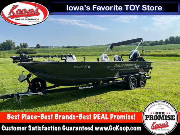 2023 Polar Kraft Outlander 21Ft 115HP SHO Yamaha Tiller