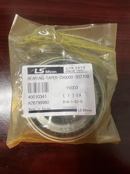 Genuine OEM LS Tractor BEARING-TAPER-CVG000 - 30210D (40010341)