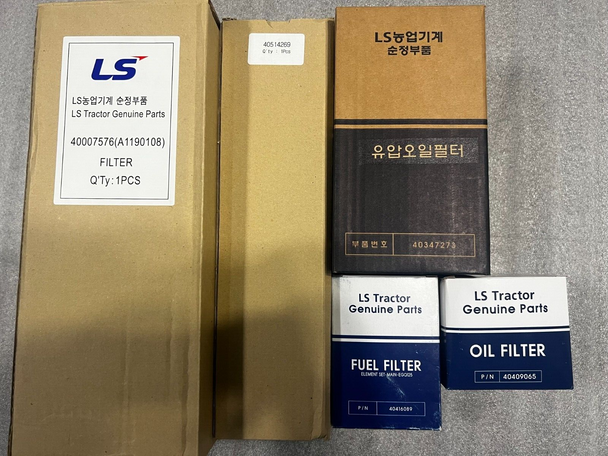 Genuine OEM LS Tractor Filter Pack For MT347 & MT357 Tractors (MT3SFP)