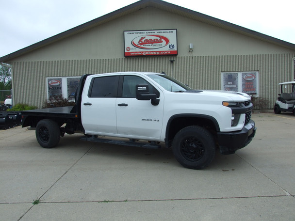 2021 Chevy Silverado 2500 HD Crew Cab FlatBed Work Truck w/38k Miles