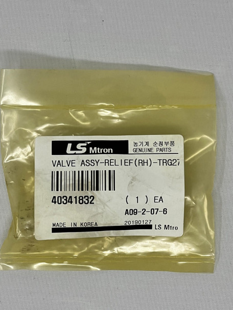 Genuine OEM LS Tractor Relief Valve (40341832)