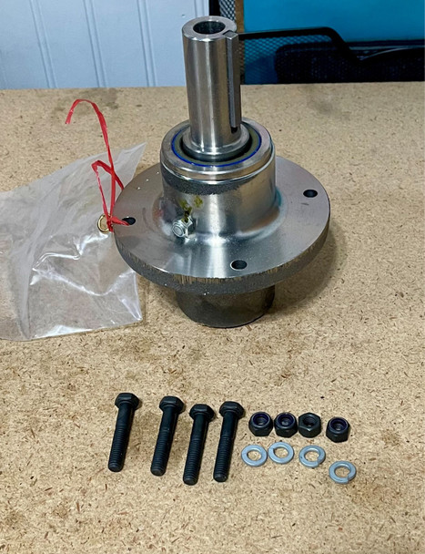 Genuine OEM SCAG Spindle Assembly W/ Mounting Hardware (461663), 461663