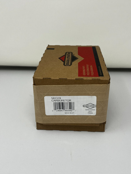 Genuine OEM Briggs & Stratton Carburator (591378)