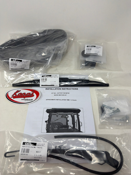 Genuine OEM LS Tractor Rear Wiper Motor Kit For MT232, MT242 models (20177437)