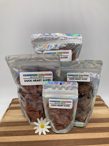 Duck Heart Slices