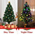 Pre-Lit Fiber Optical Firework Christmas Tree