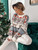 Women's Christmas Crew Neck Loose Jacquard Long Sleeve Sweater