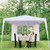  10''x10''(3 x 3m)Three Sides Waterproof Tent with Spiral Tubes XH