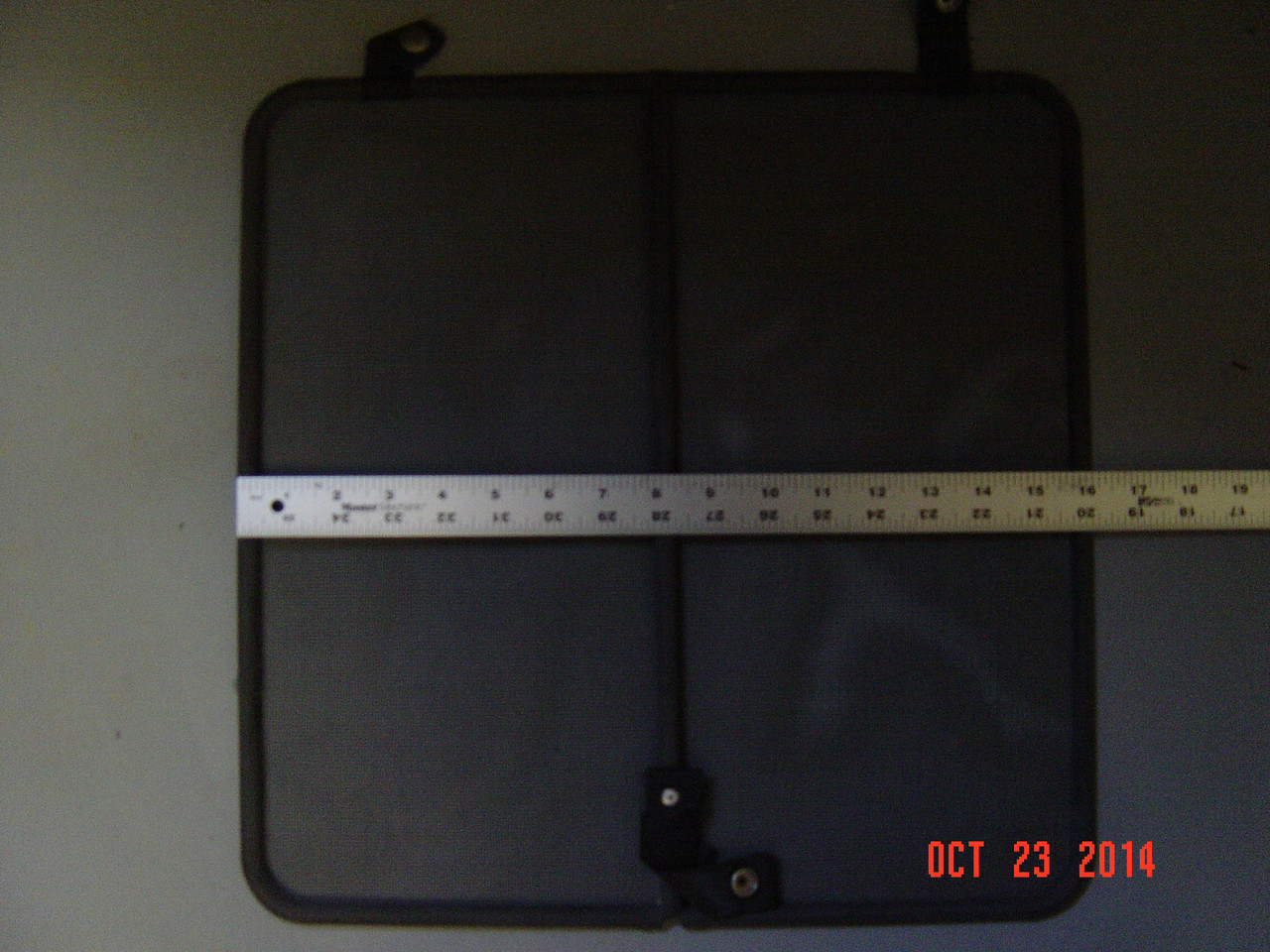 SCREEN WITH FRAME BLACK