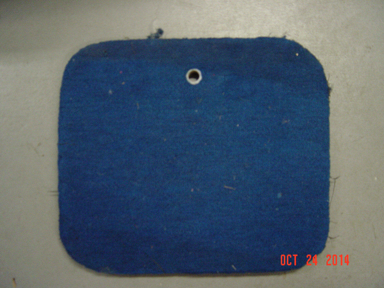 BLUE CARPET COVERED HATCH BOARD