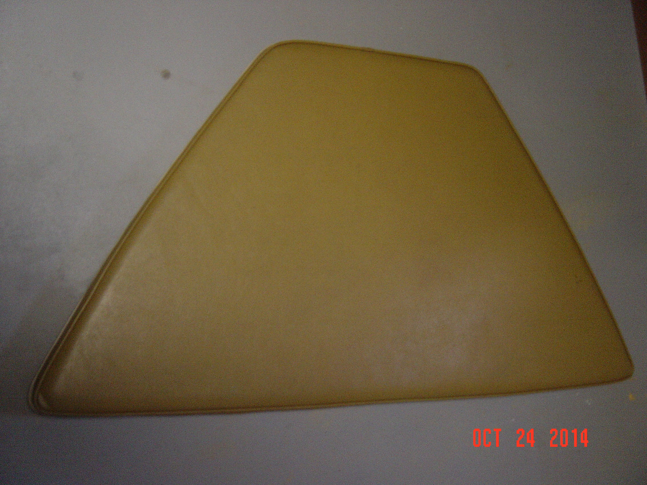 BOARD COVERED BURNT ORANGE VINYL