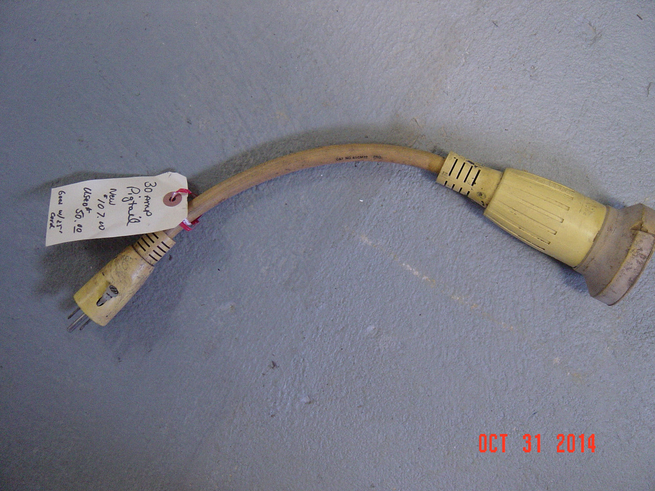 SHORE POWER PIGTAIL Burt Goodnough's Marina East Inc