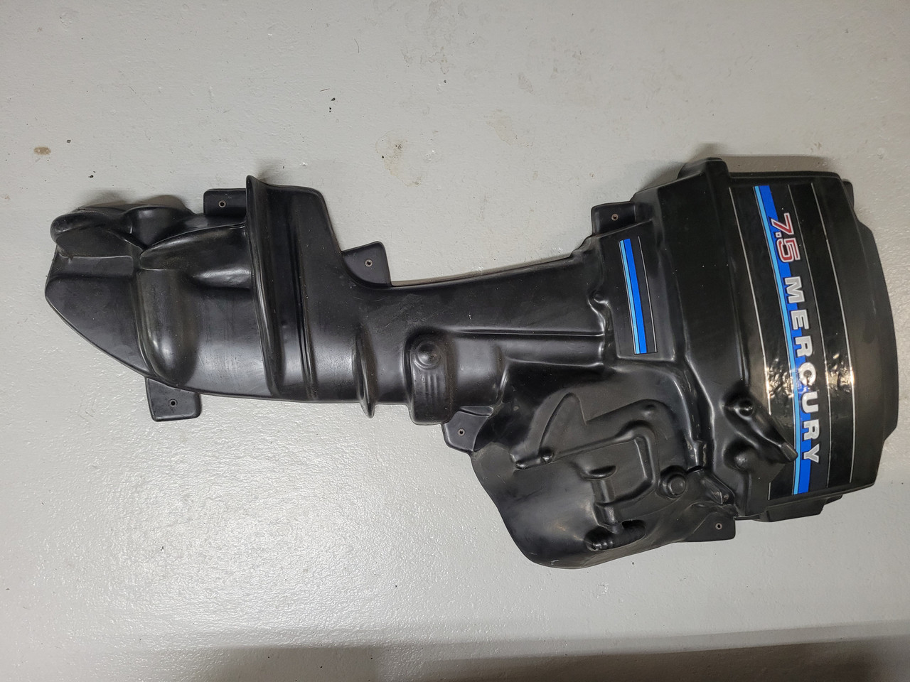 MERCURY MOLDED 7.5 HP SIGN