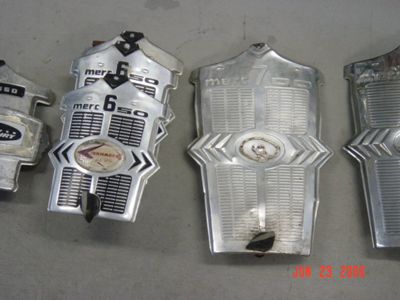 MERCURY FRONT COVERS