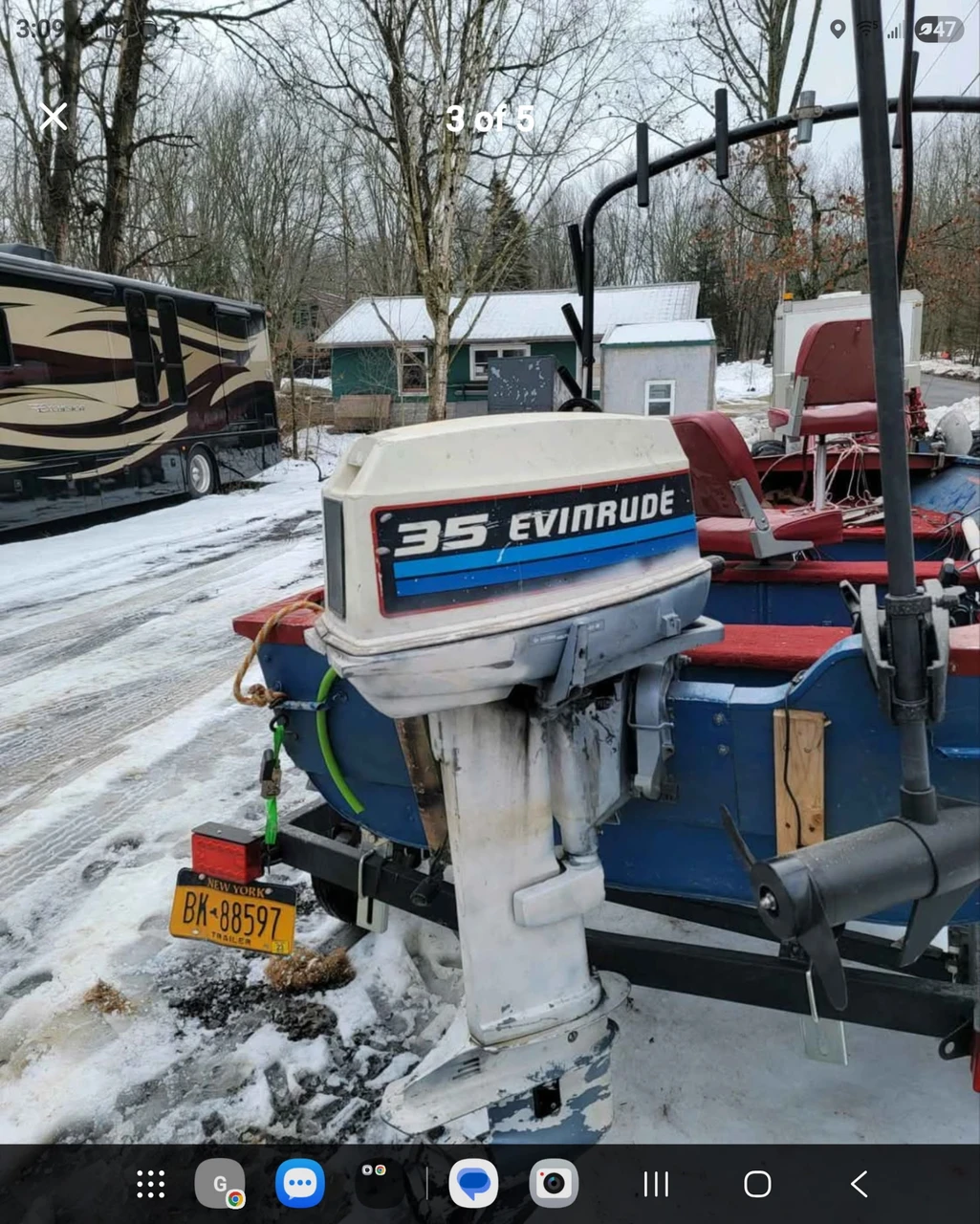 14' CHEROKEE HEAVY DUTY ALUMINUM BOAT 1960