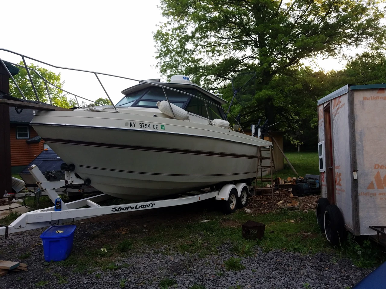 26' THOMPSON FISHERMAN HARDTOP 1990