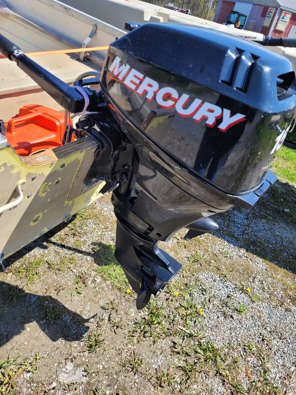 1977 14' MIRROCRAFT F-3614 ROWBOAT