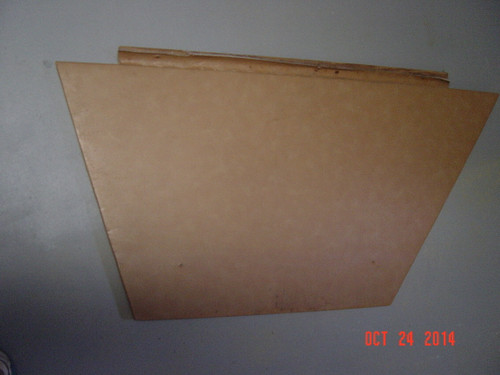 BROWN VINYL COVERED BOARD