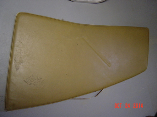 BOARD COVERED BURNT ORANGE VINYL