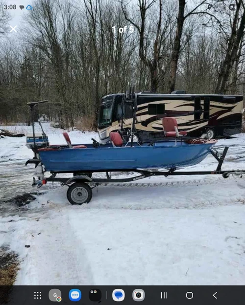 14' CHEROKEE HEAVY DUTY ALUMINUM BOAT 1960