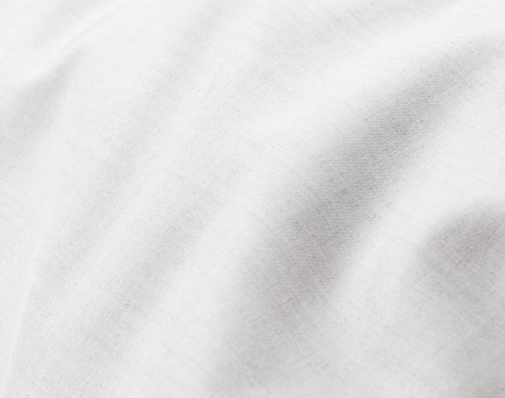 Bamboo Cotton Duvet Cover in White QE Home