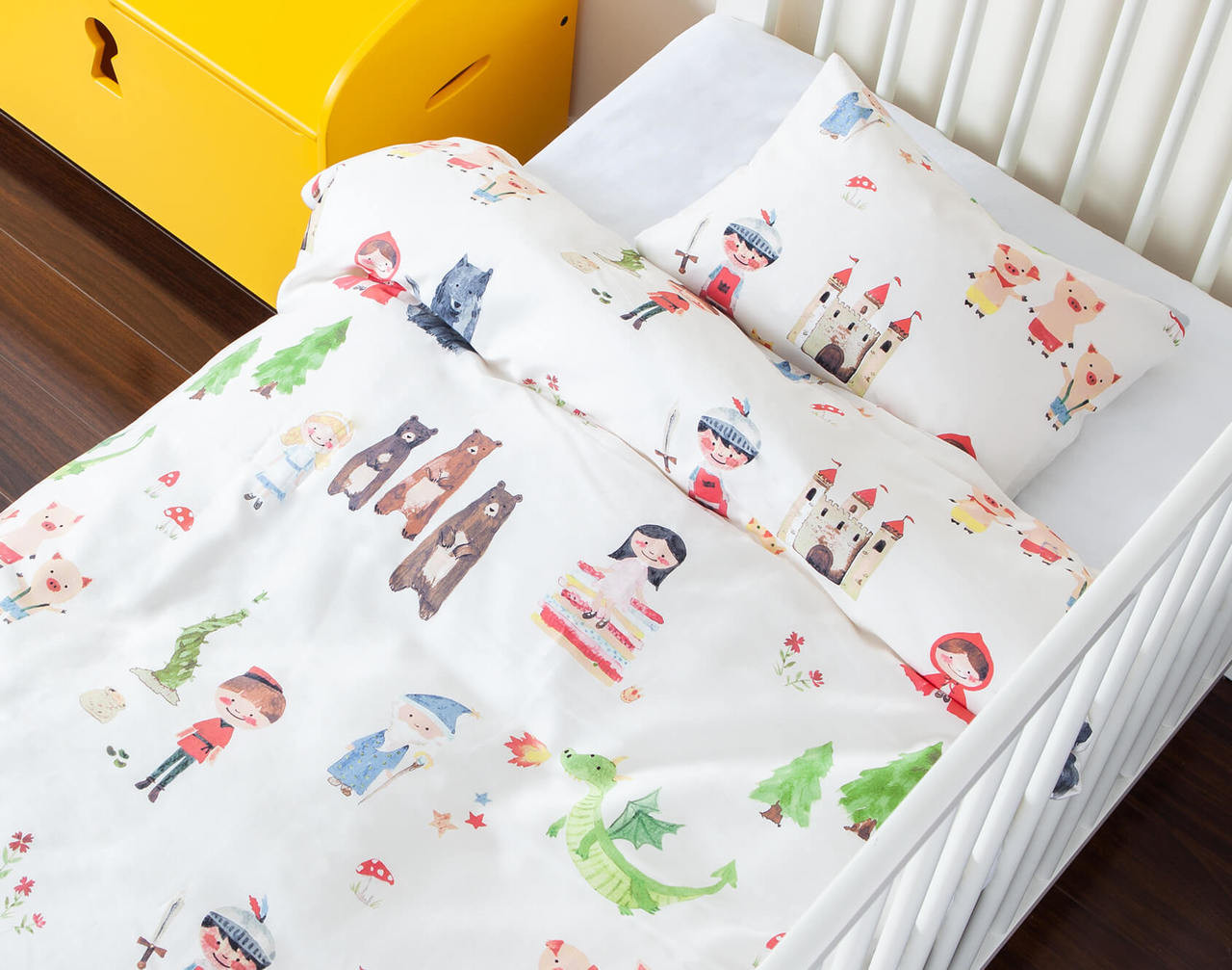 Story Time Crib Sized Duvet Cover Set Qe Home