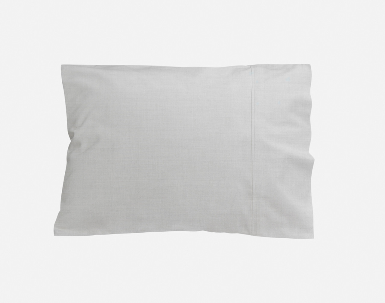 Petite Bamboo Cotton Pillowcase - Activated Charcoal (Set of 2)