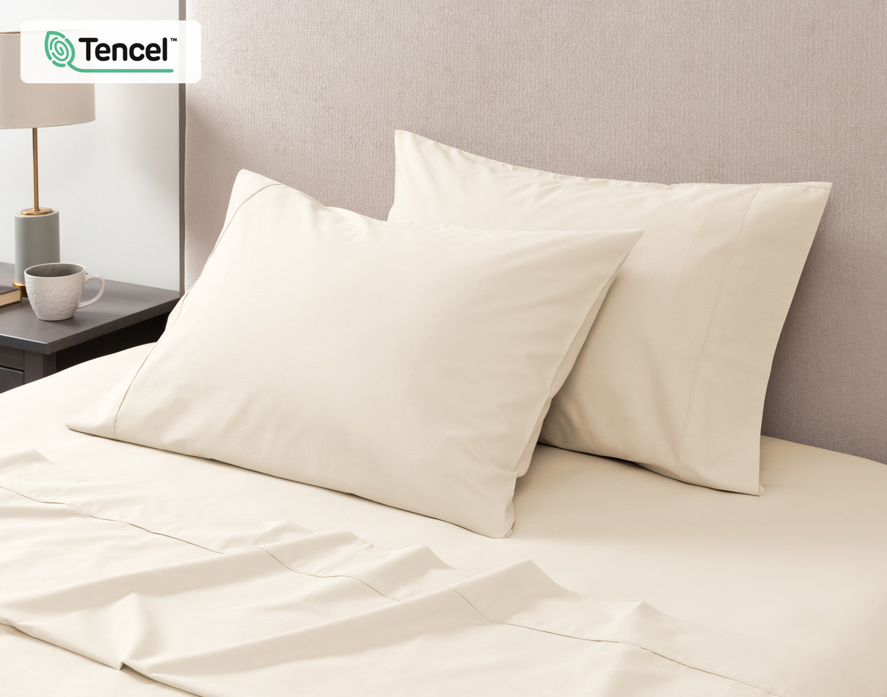 Cotton Caress Sheet Set - Ivory