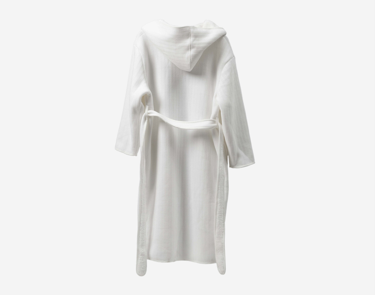 Chenille Sherpa Bathrobe - White