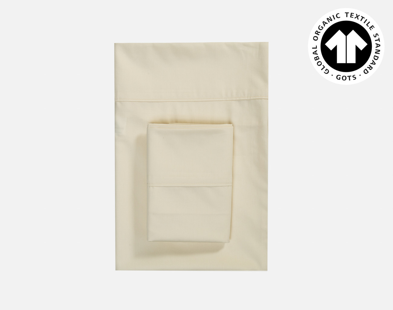 Undyed & Unbleached Organic Cotton Sheet Set | QE Home