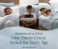 Growing Up in Style: One Duvet Cover, Styled for Every Age