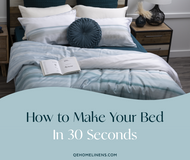 Comment faire son lit en 30 secondes