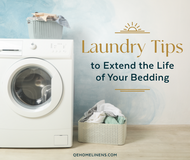 Laundry Tips to Extend the Life of Your Bedding