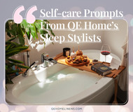 Suggestions de soins personnels par les stylistes du sommeil de QE Home