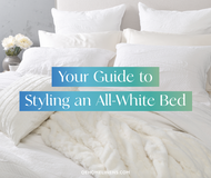 Your Guide to Styling an All-White Bed