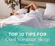 Top 10 Tips for Cool Summer Sleep