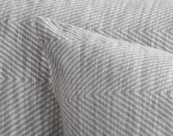 Sheldon Pillow Sham knife edge close-up 