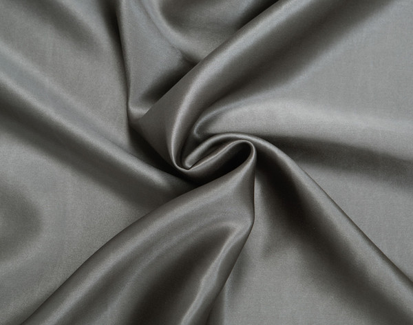 Close up of silk pillowcase.