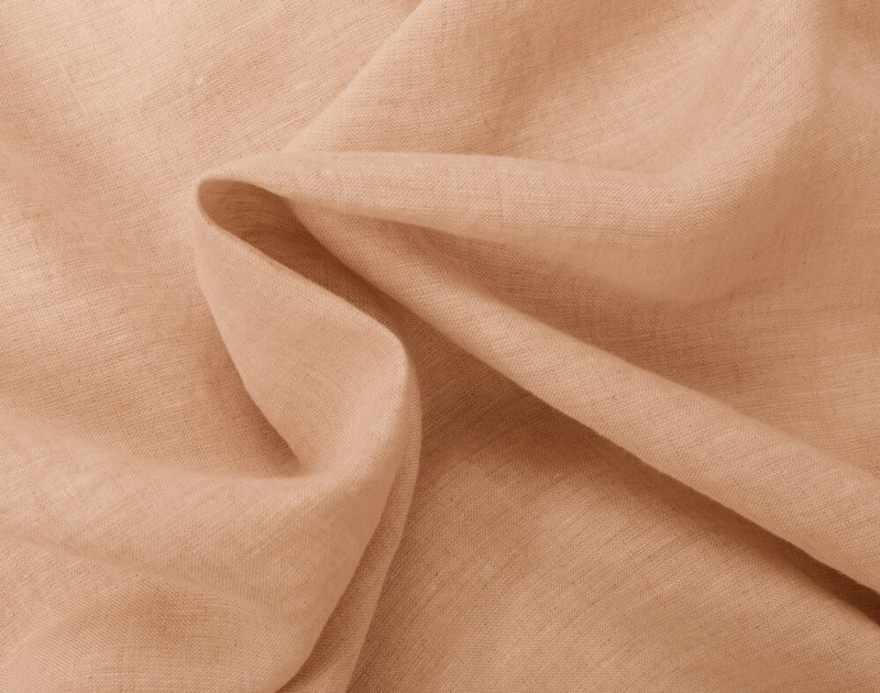 Photo texturée de taies d'oreiller en lin européen lavé vintage.