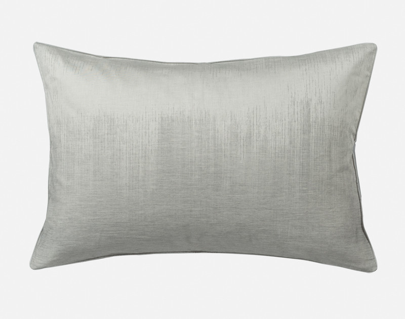 Front view of our Benito Pillow Sham sitting against a solid white background.