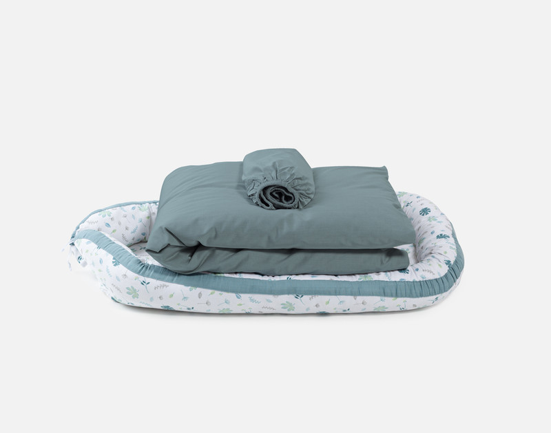 Cadeau de douche de bébé 3 pièces Bundle of Joy ensemble - Spruce & Teal