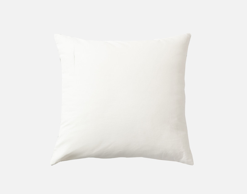 Colour Block Embroidered Square Cushion Cover - Meadow